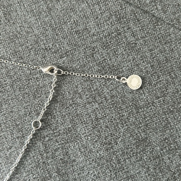 Small Botanical Necklace Pressed Flower Forget Me Nots Catherine Weitzman - Picture 4 of 6